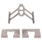 Front & Rear Replacement Caliper Set
