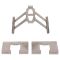 Front & Rear Replacement Caliper Set