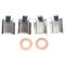 Front & Rear Replacement Caliper Set