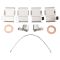 Front & Rear Replacement Caliper Set