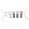 Front & Rear Replacement Caliper Set