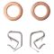 Front & Rear Replacement Caliper Set