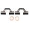 Front & Rear Replacement Caliper Set