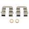 Front & Rear Replacement Caliper Set