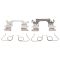 Front & Rear Replacement Caliper Set