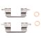 Front & Rear Replacement Caliper Set