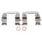 Front & Rear Replacement Caliper Set