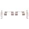 Front & Rear Replacement Caliper Set