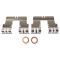 Front & Rear Replacement Caliper Set