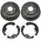 Rear Brake Drum & Shoe Set (AUTO EXTRA AX8798 & AXS242)