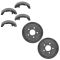 92-00 Ford Taurus, Mercury Sable Sedan Rear Brake Drum & Shoe Set