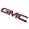 07-14 GMC Arcadia, Yukon, Yukon Hybrid Grille Mounted Red ~GMC~ Snap on Nameplate (GM)