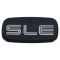 96-07 C/K PU, Silvrado, Sierra, Sub, Tahoe, Ykn, XL C Pillar Mtd ~SLE~ Logoed Nameplate LH = RH (GM)