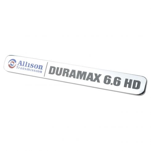 11-14 Silvrdo 2500, 3500 Hood Mtd ~Allison Transmission / DURAMAX 6.6 HD~ Clip On Nplte LH = RH (GM)