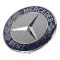 00-06 MB S; 96-02 E; 98-02 CLK; 94-00, 08-13 C: 01-07 C-Class Sdn & WGN Flat Hood Emblem Convsn (MB)