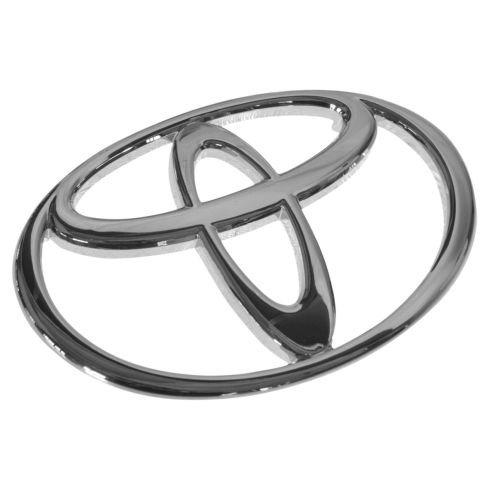 01-04 Toyota Tacoma Grille Mounted Chrome Circle ~T~ Adhesive Emblem (Toyota)