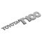 93-98 Toyota T100 Front Door Mounted Chrome ~TOYOTA T100~ Adhesive Nameplate LF = RF (Toyota)