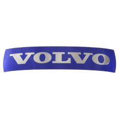 08-15 Volvo XC60 Grille Mounted Blue ~VOLVO~ Adhesive Nameplate Emblem (133mm X 32mm) (Volvo)