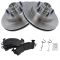 1990-02 Astro Safari Brake Pad & Rotor Kit Front (Except AWD Models)