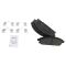 1996-97 Nissan Pathfinder Brake Pad & Rotor Kit Front