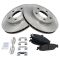 1997-05 Malibu Alero Grand Am Brake Pad & Rotor Kit Front