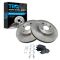 1998-02 Prizm Corolla Brake Pad & Rotor Kit Front