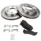 1999-06 Silverado Sierra Tahoe Yukon Escalade Astro Brake Pad & Rotor Kit Front