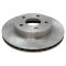 02-04 Jeep Grand Cherokee Brake Pad & Rotor Kit Front for Akebono Calipers (Si