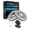 1997-02 Taurus Sable Thunderbird Brake Pad & Rotor Kit Front