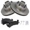 1979-90 Bonneville Electra 98 Firebird Camaro Brake Pad & Rotor Kit Front