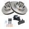 1995-02 Chevy GMC C1500 Tahoe Yukon Suburban Savana Brake Pad & Rotor Kit Front