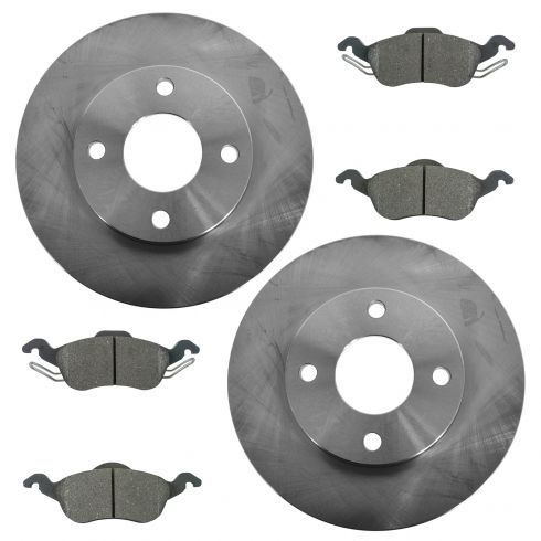 2000 04 Ford Focus Brake Kit Nakamoto Md816 7s6z 1125 B 2000 04 Ford Focus Brake Pad Rotor Kit Front