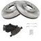 2001-04 Escape Tribute Brake Pad & Rotor Kit Front