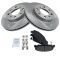 1990-00 Honda Civic CRX Del Sol Brake Pad & Rotor Kit Front