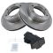 1996-02 Toyota 4Runner Brake Pad & Rotor Kit Front for Trucks With 15 inch Wheel