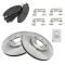 1999-04 Honda Accord Acura CL TL Brake Pad & Rotor Kit Front