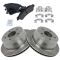 97-04 GM Truck SUV Rear Premium Posi Semi Metallic Brake Pad & Rotor Kit