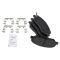 Semi-Metallic Brake Pad & Rotor Kit FRONT