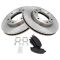 Semi-Metallic Brake Pad & Rotor Kit FRONT