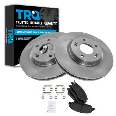 Semi-Metallic Brake Pad & Rotor Kit FRONT