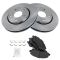 FRONT Semi-Metallic Disc Brake Pad & Rotor Kit (AX900524 & AXMD1327)