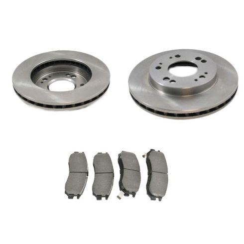 Nakamoto Front Brake Rotors /& Metallic Pads Kit for Chrysler Dodge Mitsubishi