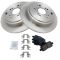 Rear Disc Brake Rotor & Pad Set AX31318, AXMD865