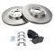 Front Disc Brake Rotor & Pad Set  AX31330, AXCD969