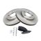 Front Disc Brake Rotor & Pad Set AX53019, AXMD997