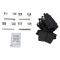 Rear Disc Brake Rotor & Premium Posi Ceramic Pad Set