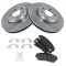 Front Disc Brake Rotor & Pad Set AX53022, AXMD1056