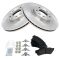 Front Disc Brake Rotor & Pad Set  AX54142, AXMD1164