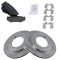 Front Disc Brake Rotor & Pad Set AX55060, AXMD556