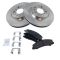 06-13 Impala; 06-08 Lucerne; 06-07 Monte Front Premium Posi Semi Metallic Disc Brake Rotor & Pad Set